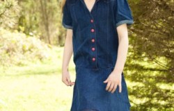 Denim Dress for Girls from Where Does It Come From? wheredoesitcomefrom.co.uk
