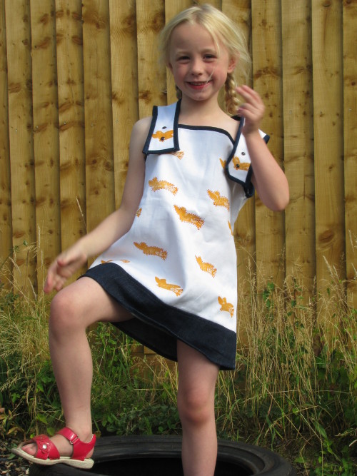 yellow bird dress