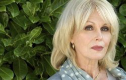 joanna lumley wears Where Does It Come From? elephant scarf