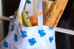 zero-waste plastic-free reusable shopping bag